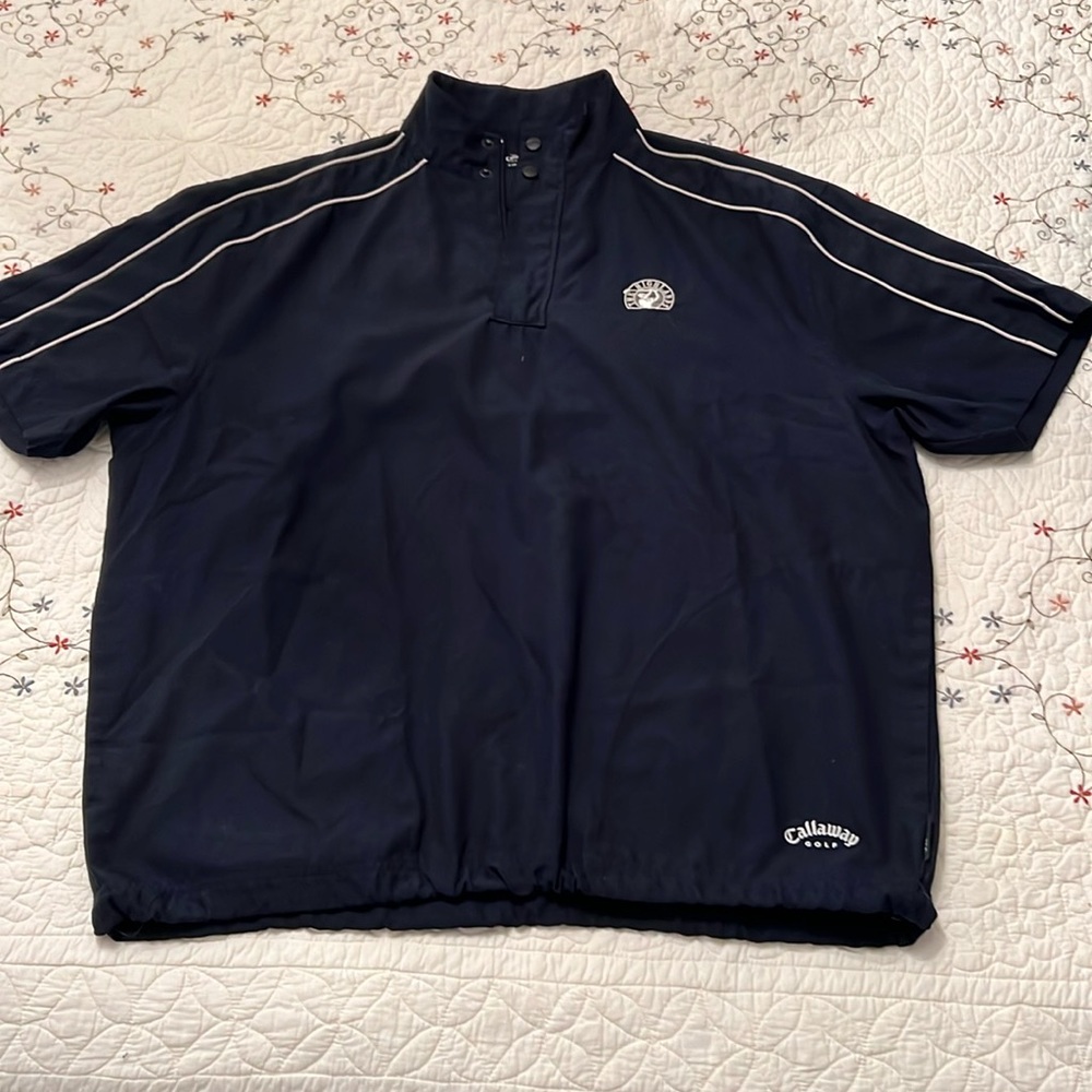 Mens Callaway Wind Breaker, Size XL, side pockets